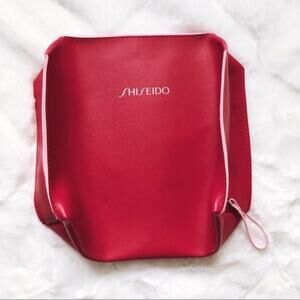 Shiseido Fuchsia Makeup Bag